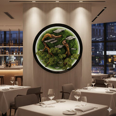 Led Bonsai Wall Tableau